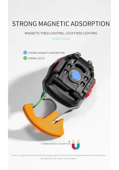 Kamp Feneri Çok Fonksiyonlu Fener Anahtarlık Usb Çakmak Cam Kırıcı Kesici Düdük Tornavida Açacak Karışık