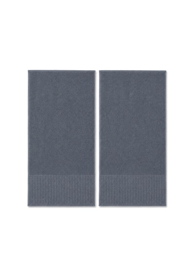 2'li Büyük Boy Banyo Havlusu 90x150 Cm %100 Pamuk Siena Collection 650 Gr İndigo