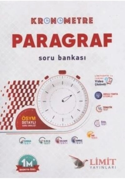 Kronometre Paragraf Soru Bankası Limit Yayın