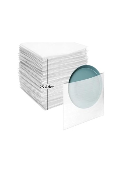 Hava Kabarcıklı Köpük Kırılma Riski Olan Ürünleri Koruma Ve Taşınma Malzeme Torbası 30cmx30cm 50'li 12 Gri
