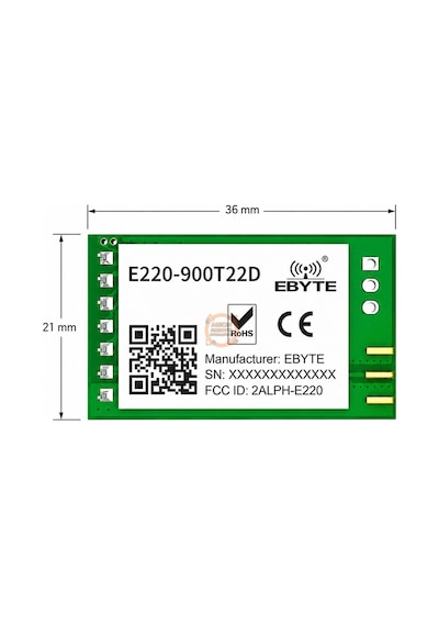 Ebyte E220-900t22d 868/915 Mhz 22 Dbm Uart Kablosuz Lora Modülü - 5 Km