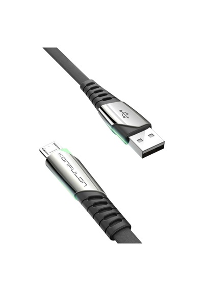 Dc16 Micro Usb Kablo 1m 2.4a - Siyah Diğer