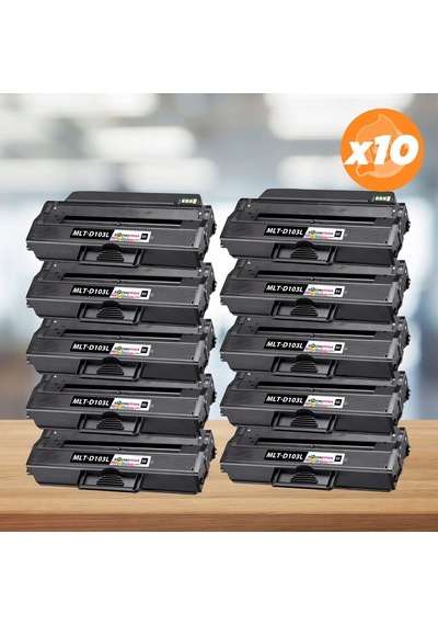 Samsung Uyumlu Mlt-d103l Uyumlu, Toner 10'lu Paket / Ml2950 / Ml2955 / Scx-4726 / Scx-4729 / Ml2951