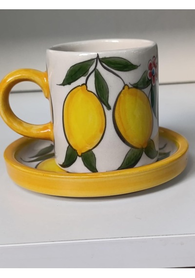 Lexroo El Yapımı Kupa Bardak 100ml Seramik Hand Made El Yapimi Çok Renkli