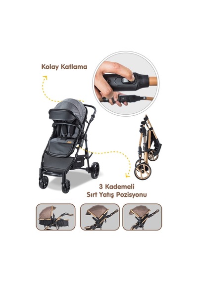 Bc-340 Bora Cross Travel Puset Gri D