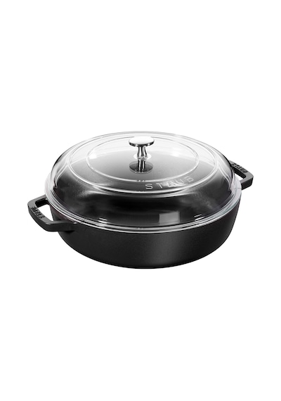 Staub 405010360 Cam Kapaklı Döküm Sote Tenceresı