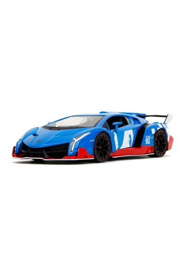 Jada Sonic The Hedgehog Lamborghini Veneno Model Araba Ve Sonic F Çok Renkli