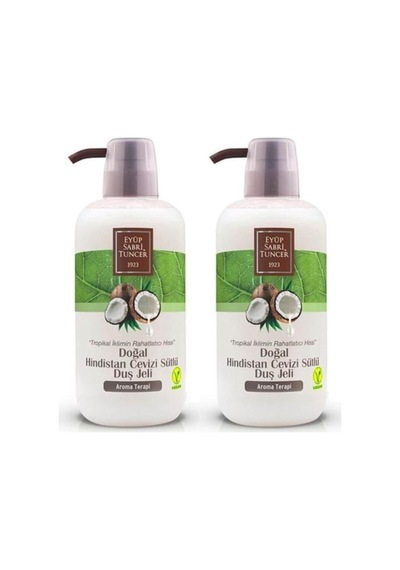Eyüp Sabri Tuncer Doğal Hindistan Cevizi Sütlü Duş Jeli 2 x 600 ML