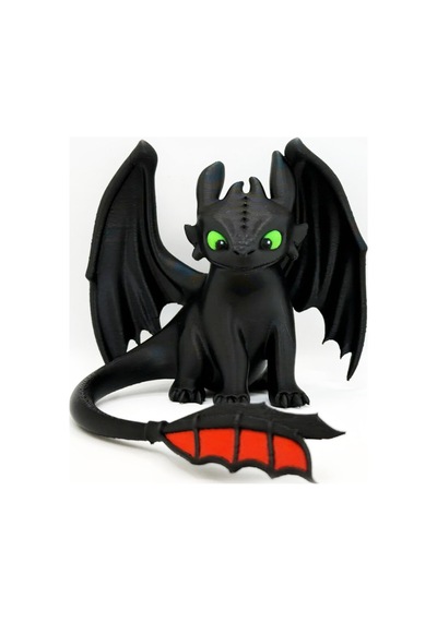 Ejderhanı Nasıl Eğitirsin Gecenin Öfkesi Siyah Ejderha Toothless 11 Cm