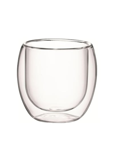 Vetro Borosilikat Çift Camlı Latte Bardağı 400ml 2ad çok renkli