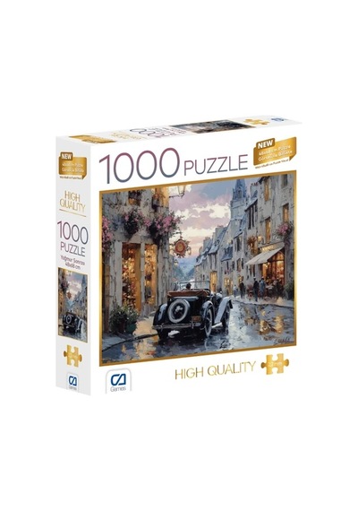 1000 Parça Yağmur Sonrası Puzzle 48 X 68 Cm Yüksek Baskı Kaliteli Eğlenceli Puzzle
