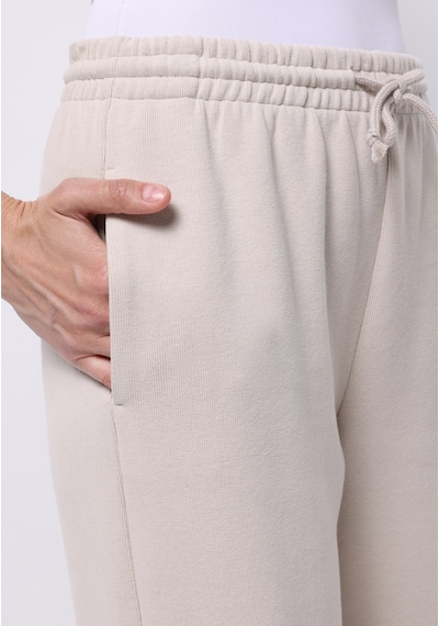 Colins Regular Fit Orta Bel Düz Kadın Bej Eşofman Altı Cl1076454 Q1.v2 Lbg Light Beige