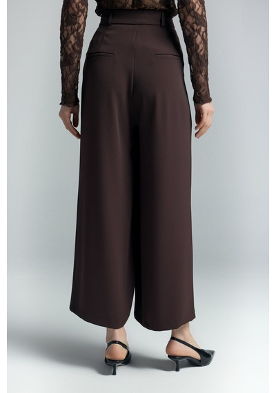 Mari Pantolon - Kahve-137302