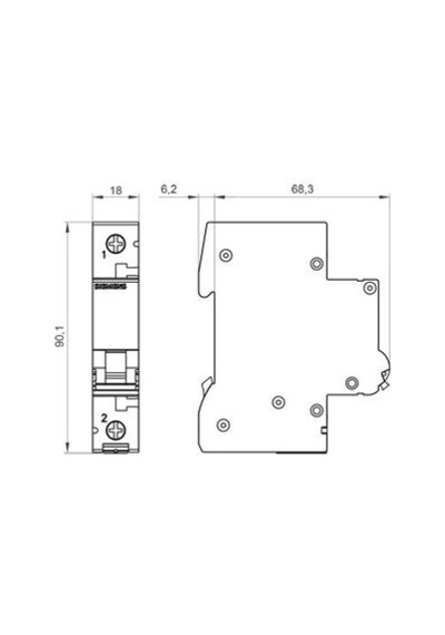 Siemens 5Sl6140 C40 A 6Ka Wotomat N11.394