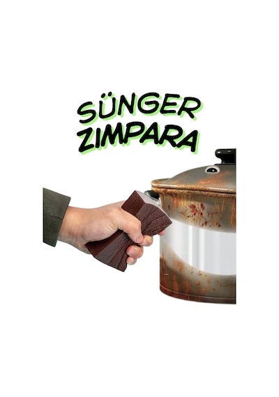 120 Kum Sünger Zımpara - Ahşap, Metal Ve Çelik Uyumlu Islak Kuru El Zımparası Takoz Sünger