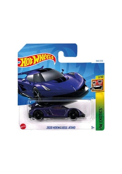 Hot Wheels 2020 Koenigsegg Jesko - Hw Exotics Metalik Mor 1/64 Diecast Model Araba