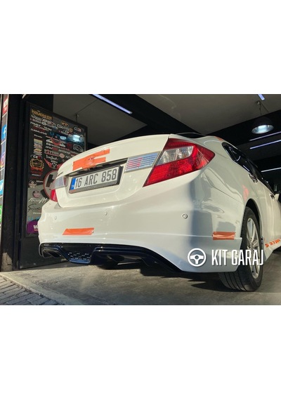 Honda Civic Custom Arka Ek Plastik Boyasız