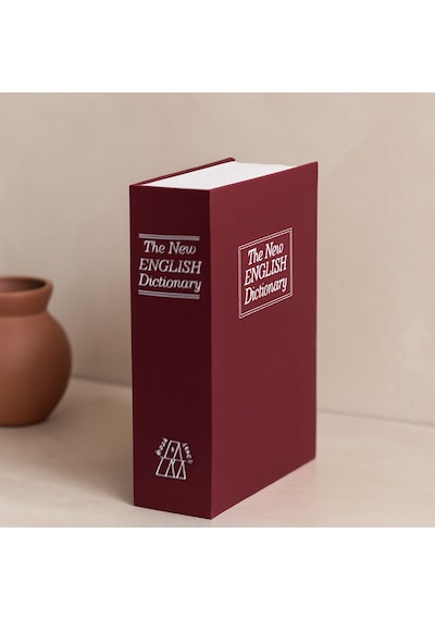 Kitap Modeli Kilitli Kasa 240x155x55 Mm