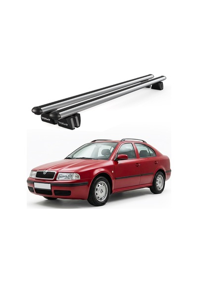 Pençe Skoda Octavia V 1998-2004 Uyumlu Gri Ara Atkı 109cm Port Bagaj Tavan Barı
