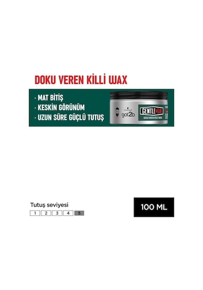 Got2B Gentleman Doku Veren Killi Wax 100 ML