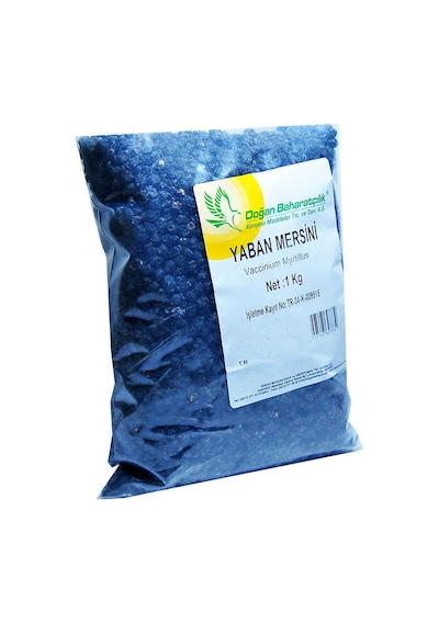 Acı Yaban Mersini Siyah Doğal 1000 Gr Paket