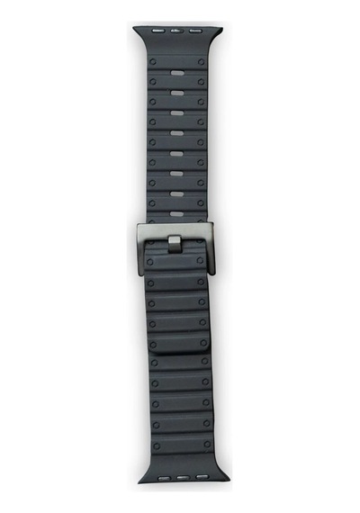 Apple Watch 42mm Uyumlu Magnus Mıknatıslı Silikon Kordon - Siyah