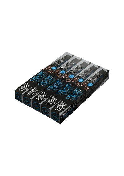 Anisah Coffee Organik Decaf Kafeinsiz Kapsül Kahve Nespresso Uyumlu Alüminyum Kapsül 5 x 10'lu