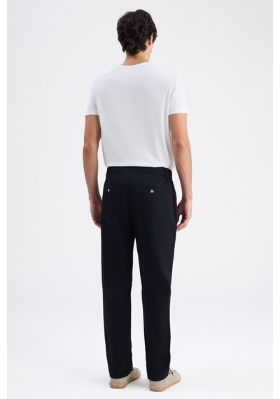 D's Damat Ds Damat Comfort Fit Siyah Gabardin Chino Pantolon 6hcc3ı303778m 001