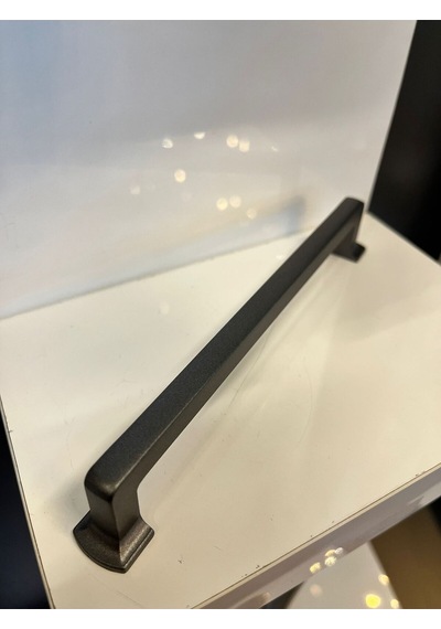 Levante Metal Kulp 160mm Mat Antrasit Dolap Kapak Tv Ünite Modern Çekmece Mobilya Komidin Konsol Antrasit