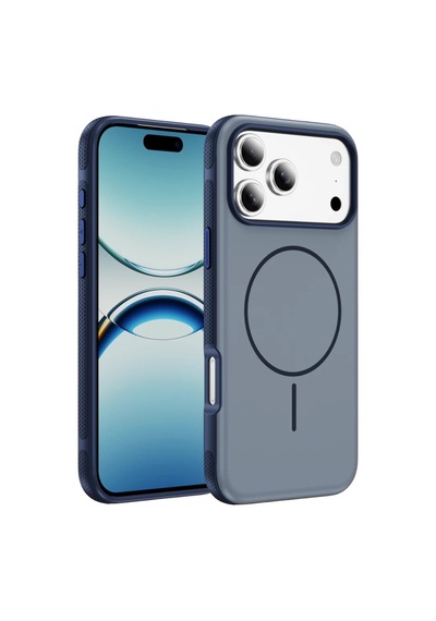 Joko Apple Uyumlu iPhone 17 Pro Max Neksa Magsafe Kapak - Lacivert