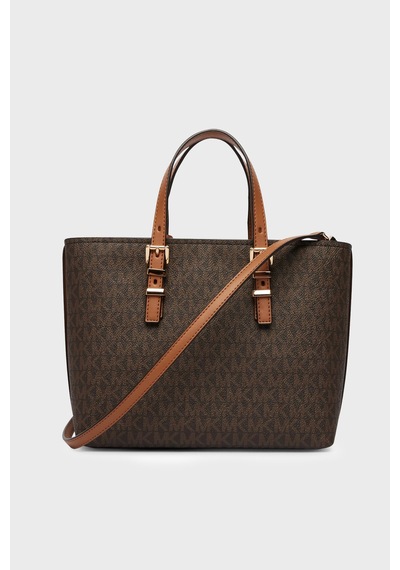 Michael Kors Logolu Çıkarılabilir Askılı Çanta 32s6gqnc0l252 Kadın Çanta 32s6gqnc0l 252 Kahve