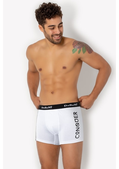 Doremi Erkek Boxer Beyaz