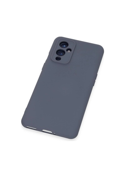 Newface - 775 - One Plus 9 Kılıf Nano İçi Kadife Silikon - Edntrend - - Gri