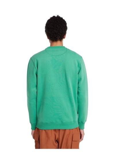 Timberland Embroidery Logo Brush Back Crew Neck Erkek Sweatshirt - Tb0a65dd 001