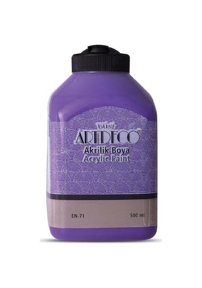 Artdeco Akrilik Ahşap Boyası 500Ml 3608 Mor