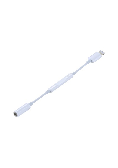 Ally Mh020 Apple iPhone Uyumlu 14-13-12-11 Lighting 3.5mm Kulaklık Jakı Adaptörü- 5775 Beyaz