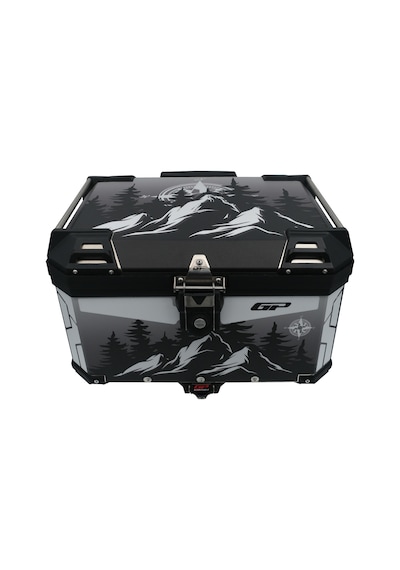 Gp Kompozit Dsn05 Universal 45 Lt Desenli Alüminyum Motosiklet Çantası Diğer