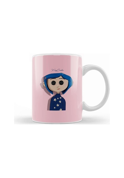 Coraline 03 Kupa Bardak Porselen Karışık