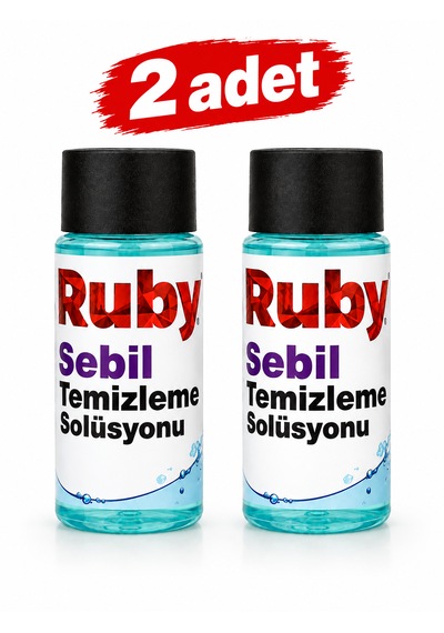 Ruby Sebil Temizleme Solüsyonu 2 Adet Su Sebili Temizleme Ve Bakım Solüsyonu Diğer