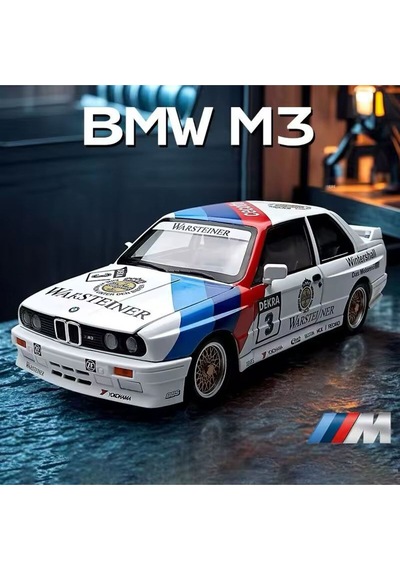 Scowetto 1988 Bmw 3 Serıes M3 White E30 Bmw M3 Warsteıner Diecast Araba Bmw E30 Model Koleksiyonluk Araba