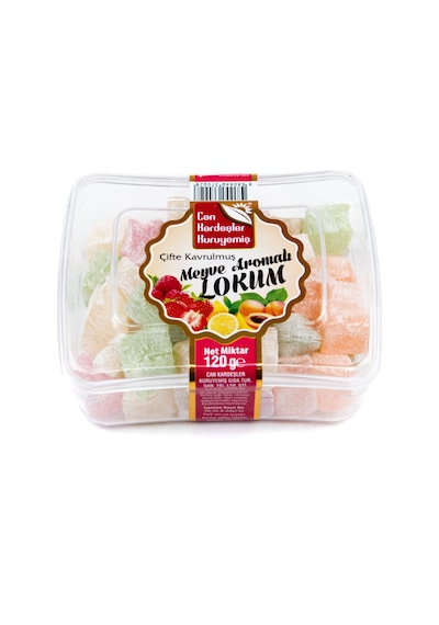 Çifte Kavrulmuş Meyveli Lokum 120 Gr