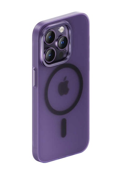 Benks Apple Uyumlu iPhone 14 Pro Kılıf Sararmayan Wireless Şarj Destekli Benks Yeni Seri Magnetik Haze Kapak BENKS-TA83752