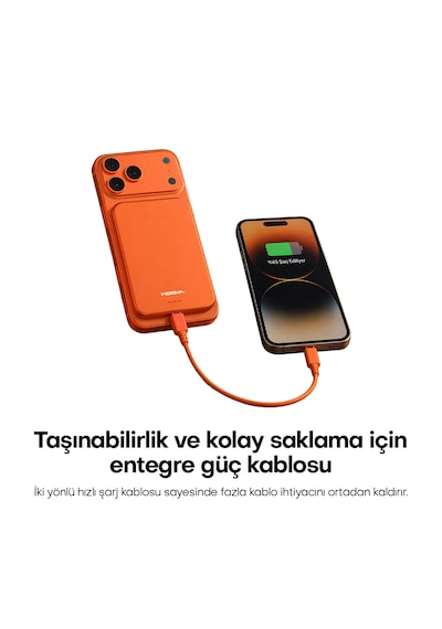 Hooma Magpulse 3 Slim 3000 Mah Powerbank Siyah Hooma