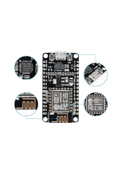 Nodemcu Esp8266 Cp2102 V2.0 Geliştirme Kartı