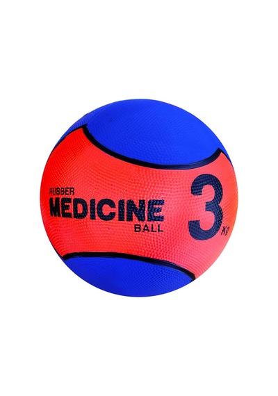 Avessa Medicine 3 KG Zıplamayan Sağlık Topu Mavi - Siyah