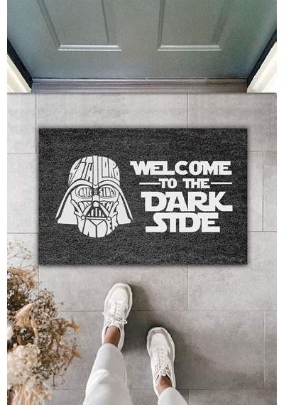 Dormot 1dekoratif Dijital Baskı -star Wars Karşılama Paspas - Iç Ve Dış Mekan Paspas Siyah