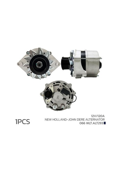 Voltech 066wlt.alt293 Alternatör Şarj Dinamosu 12v 120a New Holland - John Dere 120484027 -