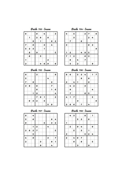 Çok Kolaydan Çok Zora 1000 Süper Çözümlü Sudoku