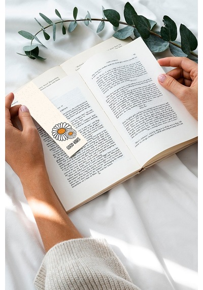 Kadın Peace Çiçek Tasarım 10 Adet Kitap Ayraç Seti PYTKAYRAC47