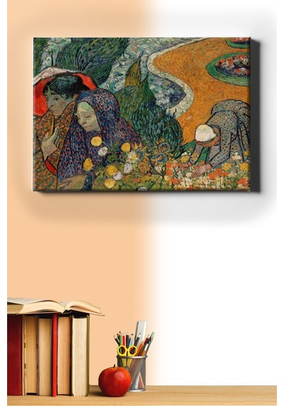 Webstyle Sayılarla Boyama Seti Kasnaklı Van Gogh Arlesli Kadınlar 50 X 65 Cm